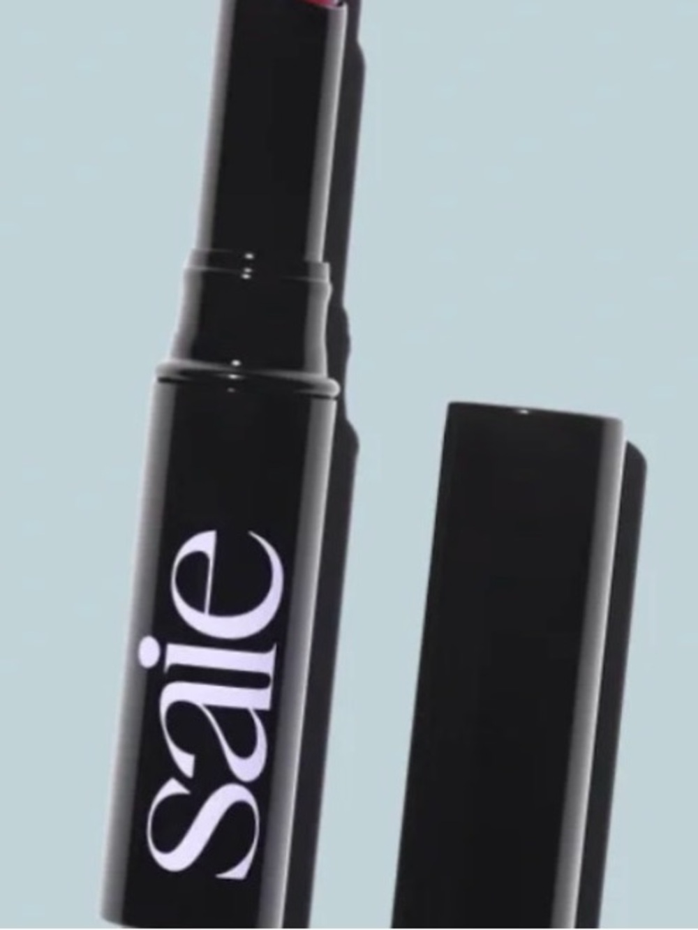 Saie Lip Blur Matte Blurring Lipstick in POP